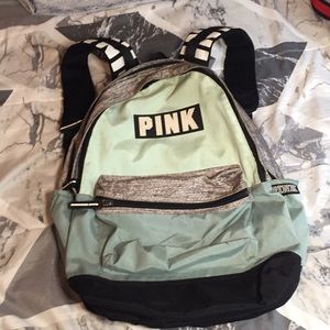 Pink backpack